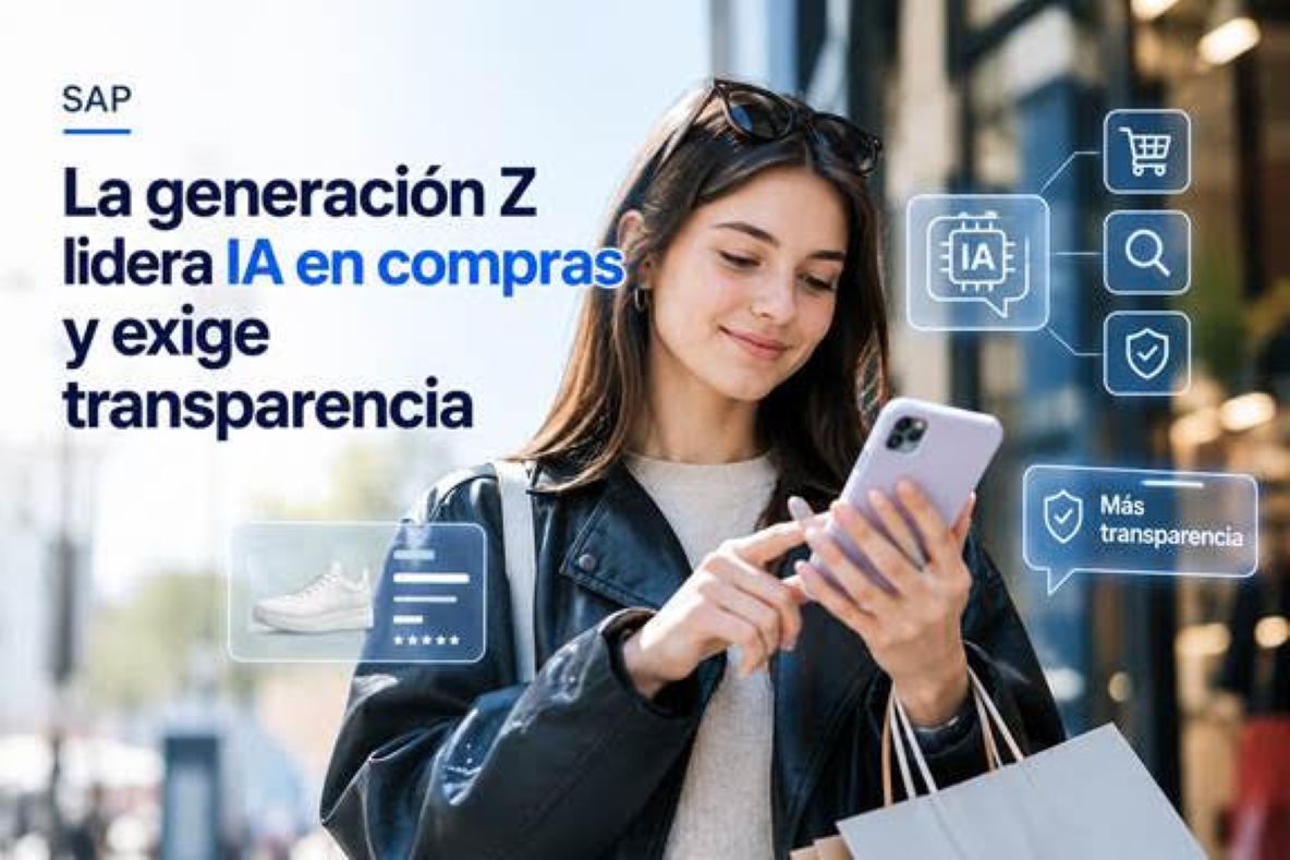 SAP: La generación Z lidera IA en compras y exige transparencia.