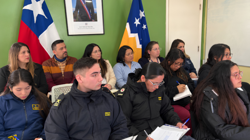 Cabo de Hornos: Cartera de la Mujer fortalece la primera respuesta frente a la violencia de género.