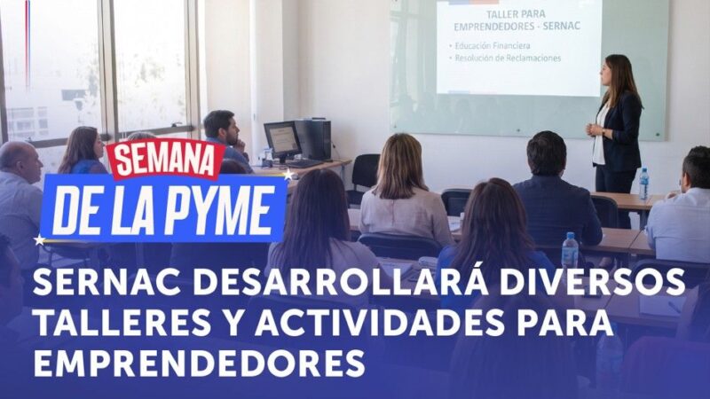 En la Semana de la Pyme, SERNAC Magallanes realizará talleres y actividades para emprendedores.