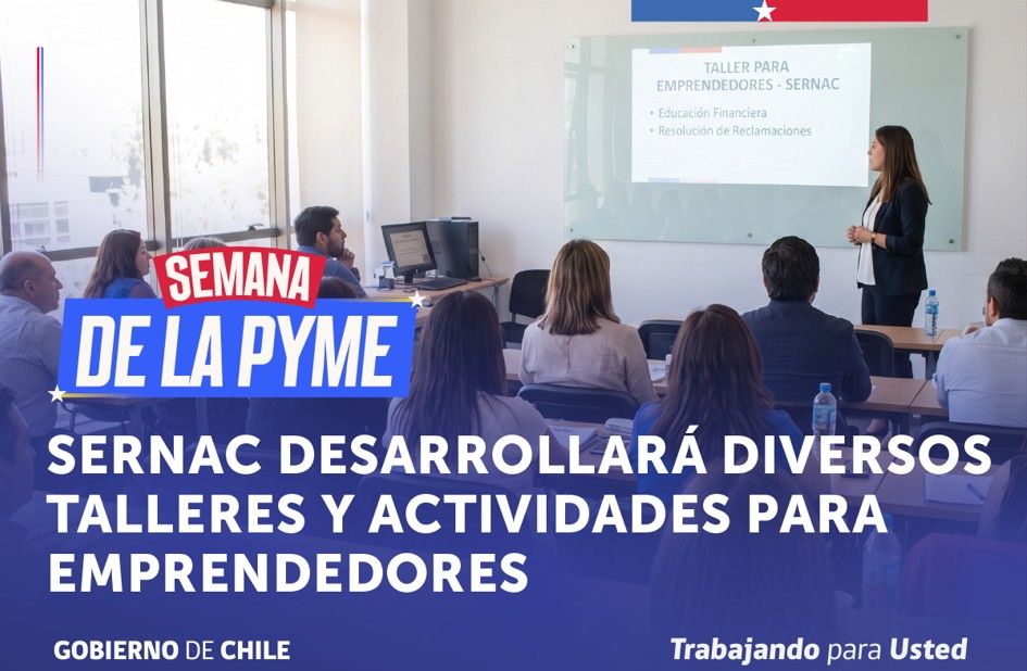 En la Semana de la Pyme, SERNAC Magallanes realizará talleres y actividades para emprendedores.