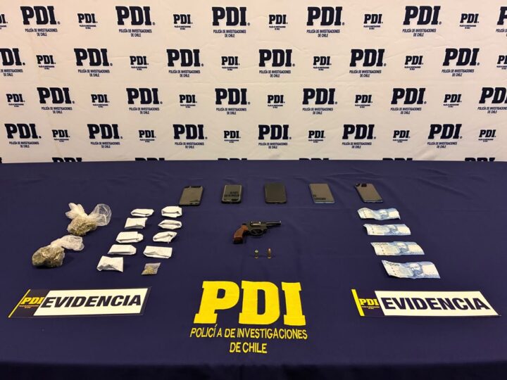 PDI detuvo a tres personas por microtráfico de drogas en Punta Arenas