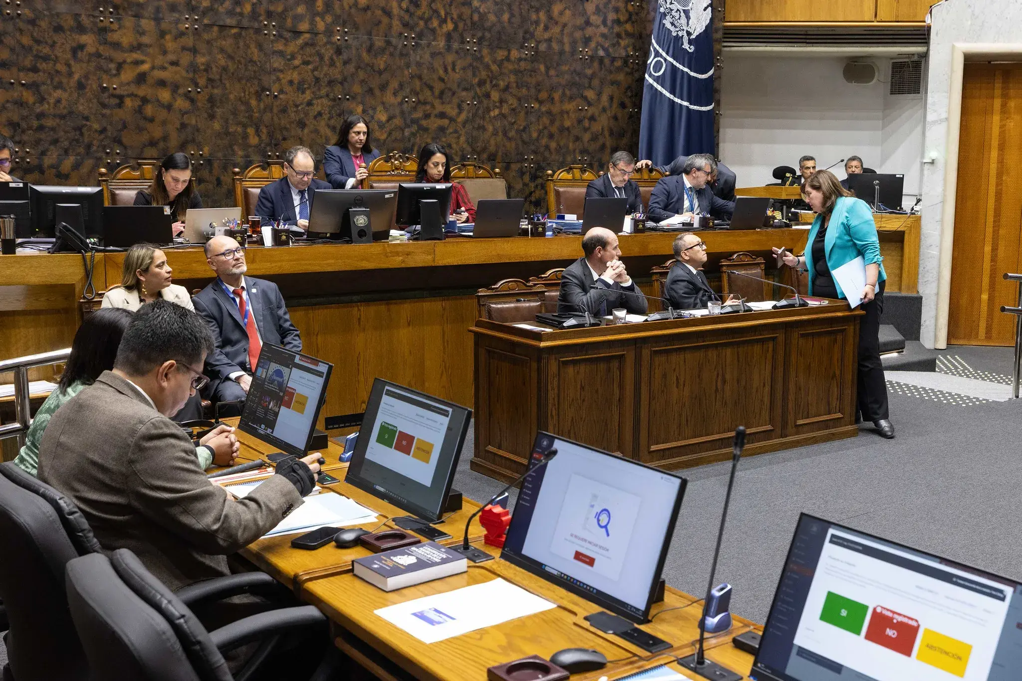 Serán ley las nuevas reglas del uso de la fuerza, aprobadas en el Senado.