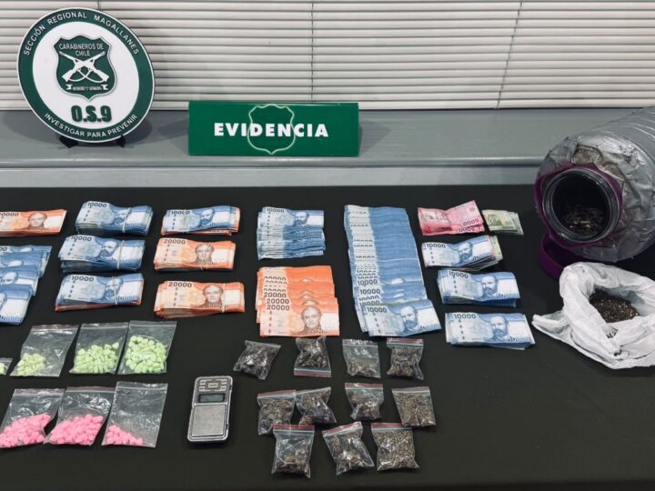Dos ciudadanos colombianos quedan en prisión preventiva tras operativo del OS9 en Punta Arenas
