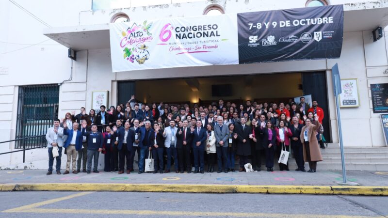 Autoridades inauguran 6° Congreso Nacional de Municipalidades Turísticas de Sernatur en O’Higgins