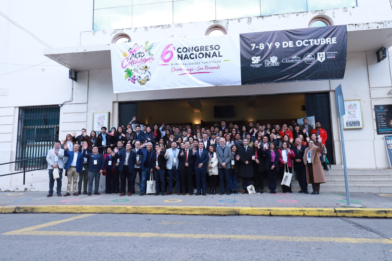 Autoridades inauguran 6° Congreso Nacional de Municipalidades Turísticas de Sernatur en O’Higgins