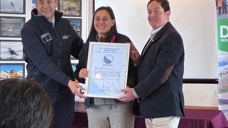 Municipio de Natales recibió la Certificación Ambiental en Nivel de Gobernanza Ambiental Climática Comunal