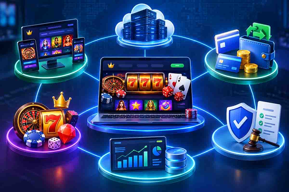 Los componentes clave de los ecosistemas modernos de juegos en línea