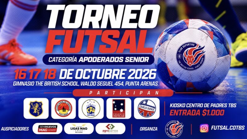 Punta Arenas tendrá por primera vez un torneo de futsal exclusivo para padres y apoderados