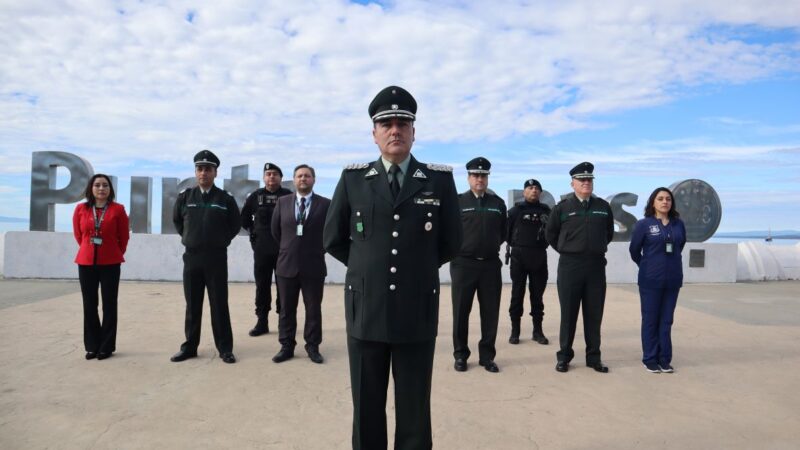 Coronel Claudio González García asume como nuevo Director Regional de Gendarmería en Magallanes.