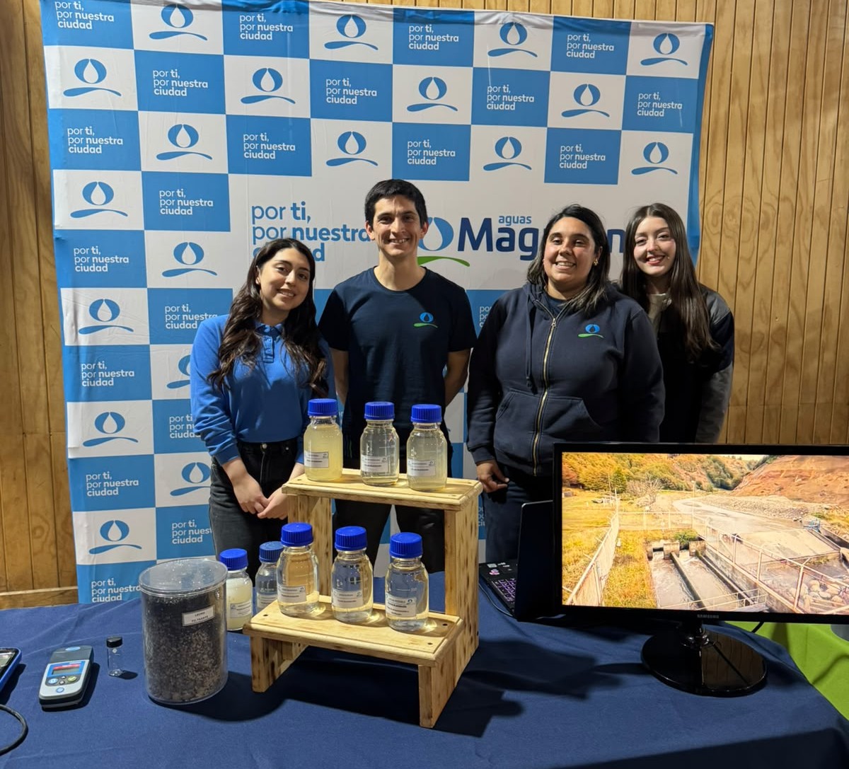 AGUAS MAGALLANES suma recomendaciones operativas y actividades educativas en la Expo Emergencias SENAPRED 2026 en Punta Arenas.