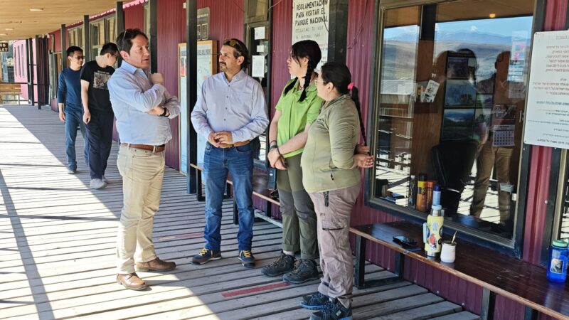 Delegación Provincial de Última Esperanza refuerza en terreno las medidas de prevención y seguridad en el Parque Nacional Torres del Paine.