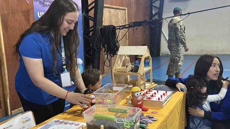Festival de la Niñez reunió a niños y niñas de Porvenir en una jornada de alegría, juegos y aprendizaje
