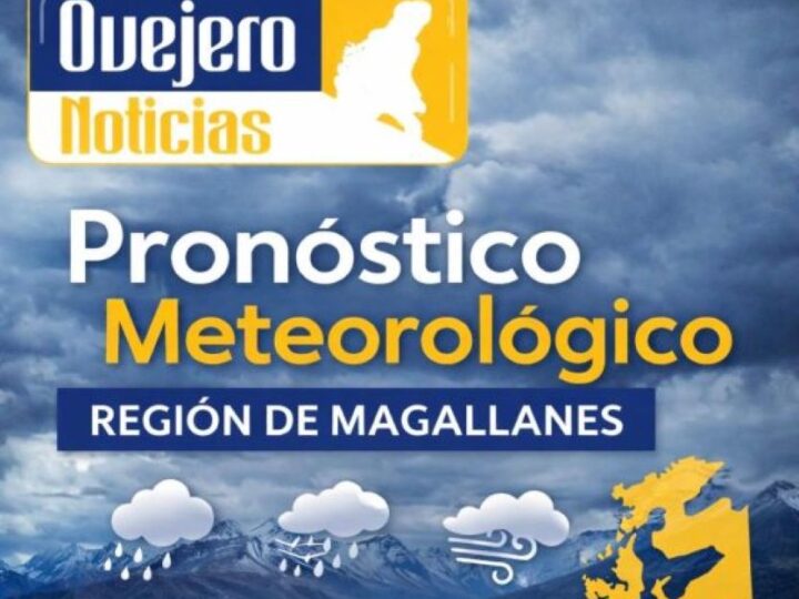 Precipitaciones débiles y vientos moderados se pronostican este lunes y martes en Magallanes.