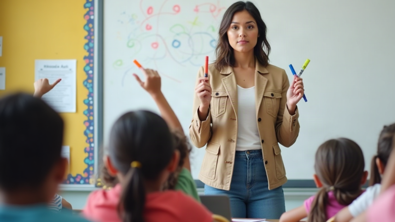 Escasez de docentes plantea un desafío estructural para el sistema educativo chileno.