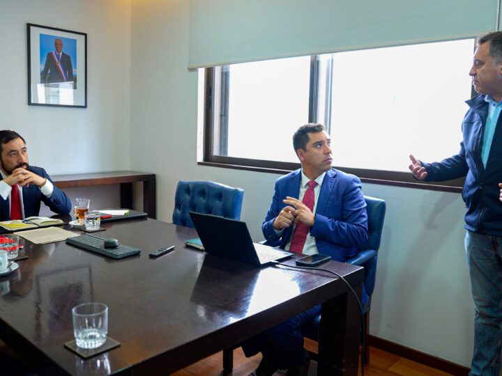 Alcalde Claudio Radonich se reunió con Subsecretario de Prevención del Delito.