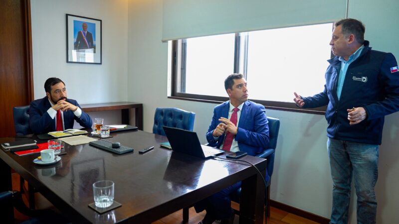 Alcalde Claudio Radonich se reunió con Subsecretario de Prevención del Delito.