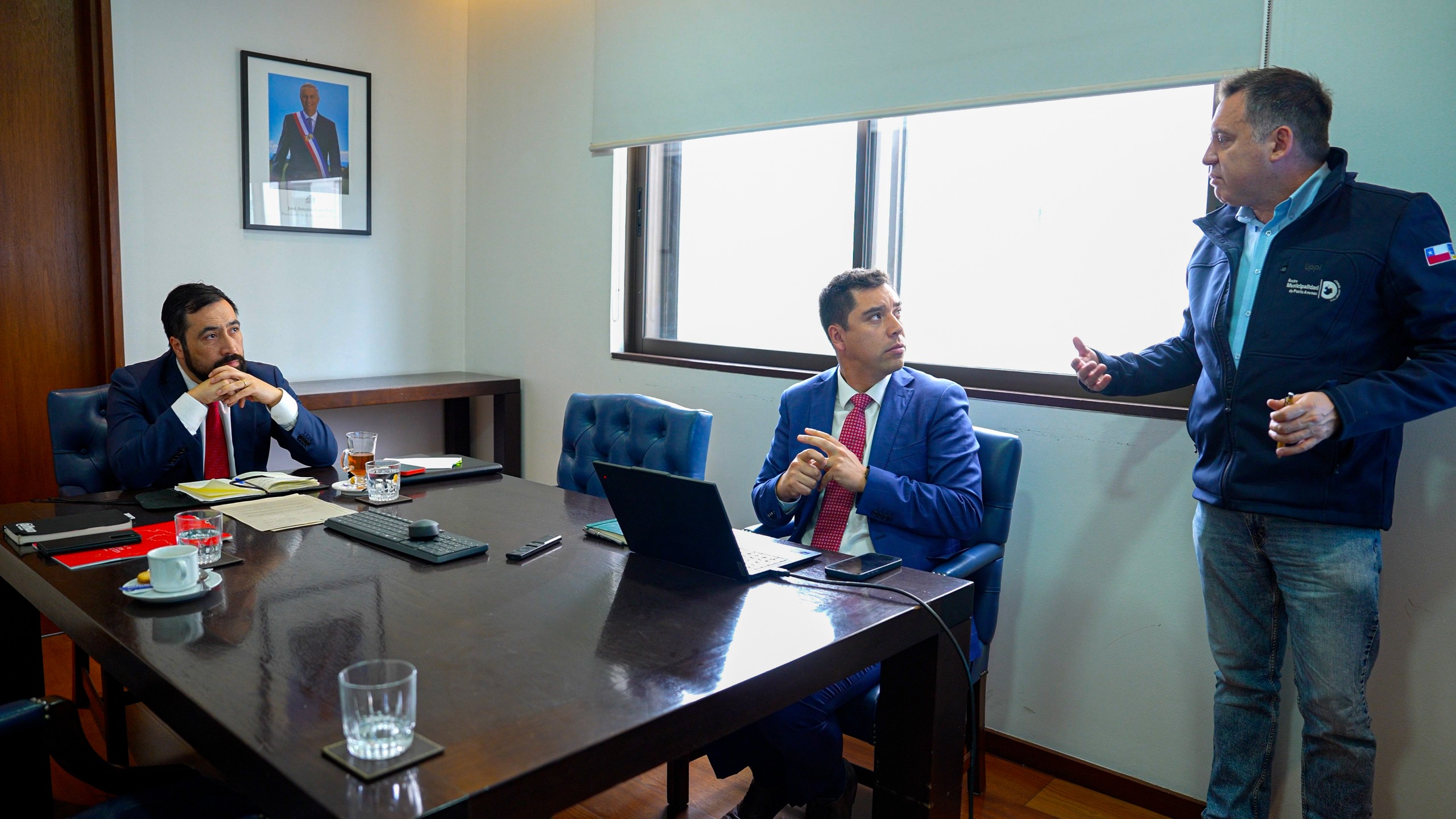 Alcalde Claudio Radonich se reunió con Subsecretario de Prevención del Delito.