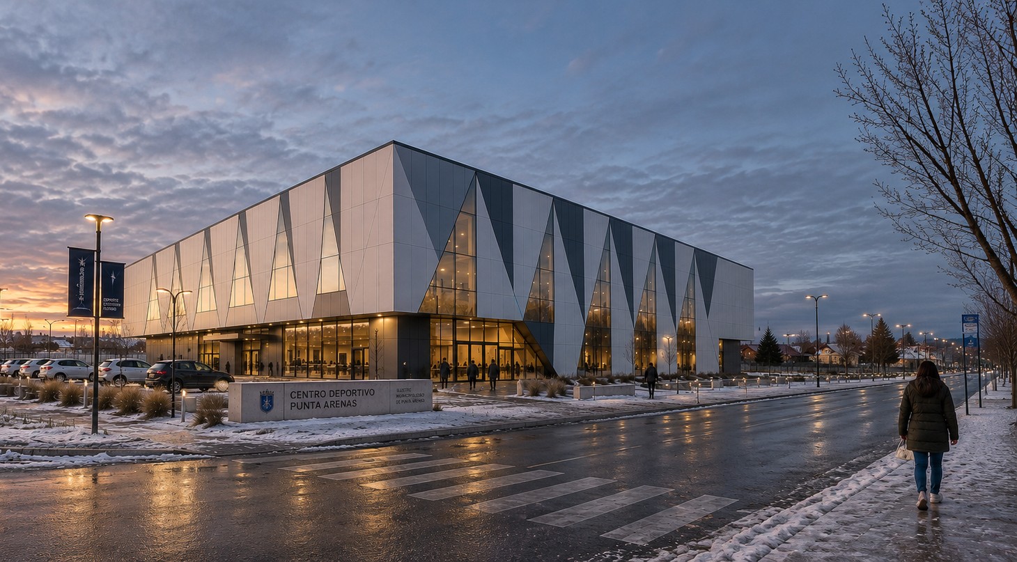 Futuro Polideportivo de Punta Arenas recibió Recomendación Satisfactoria (RS) para su diseño.