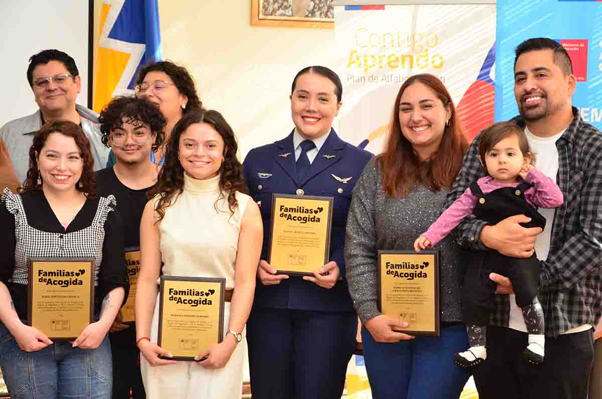 Magallanes reconoce por primera vez a Familias de Acogida por su compromiso con niños, niñas y adolescentes