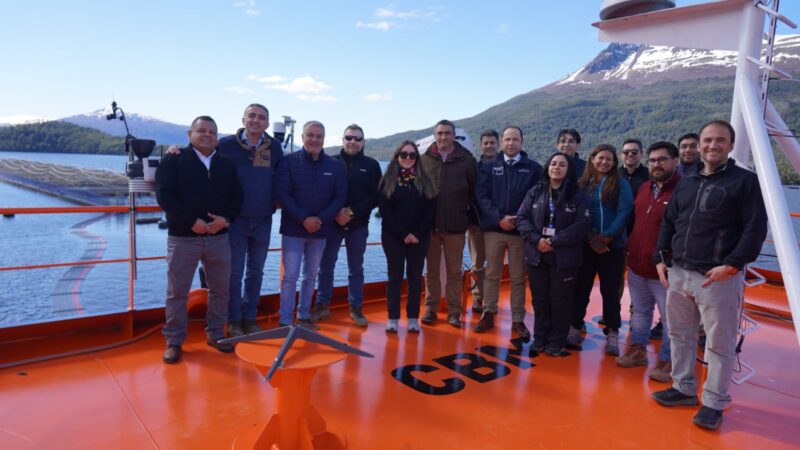 Autoridades regionales de Magallanes conocen en terreno la operación y los estándares ambientales de planta salmonera Blumar.