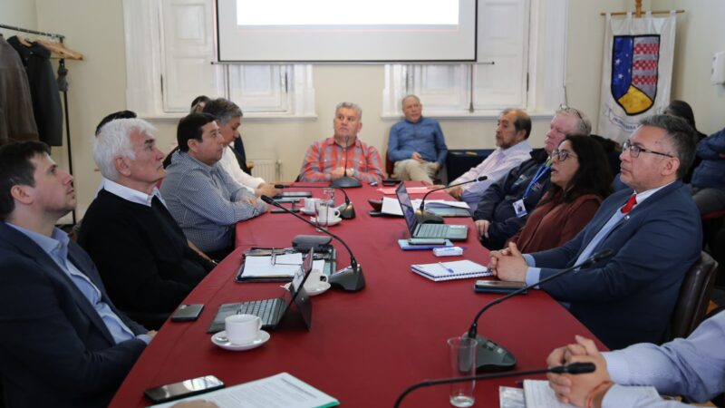 Delegado de la Provincia Antártica Rodolfo Moncada participa en Comisión Especial de Conectividad Regional del CORE.