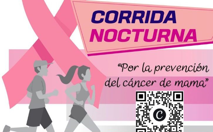 San Gregorio invita a participar en corrida nocturna por la prevención del cáncer de mama