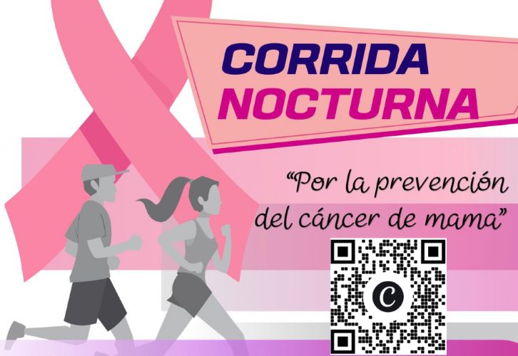 San Gregorio invita a participar en corrida nocturna por la prevención del cáncer de mama
