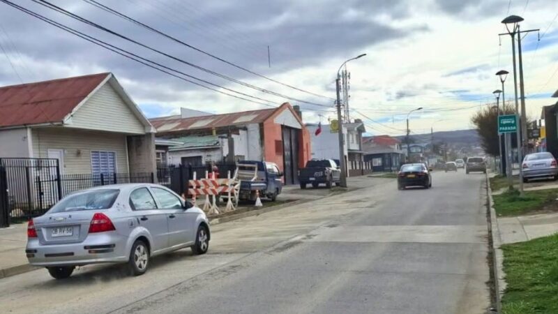 SERVIU Magallanes habilitó al tránsito calle General del Canto en el Barrio Prat de Punta Arenas tras renovación de calzadas.